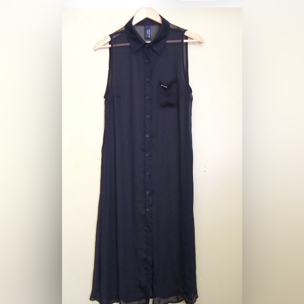 Jones New York sheer coverup S swim beach resort